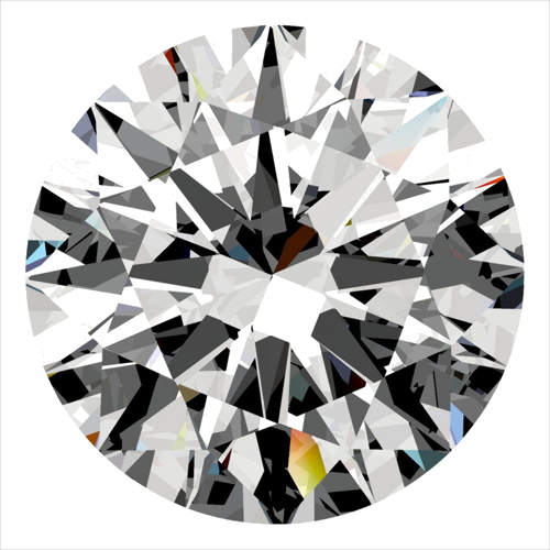 0.36 carat D-VS1 Excellent cut Natūralus Round Deimantas (1)