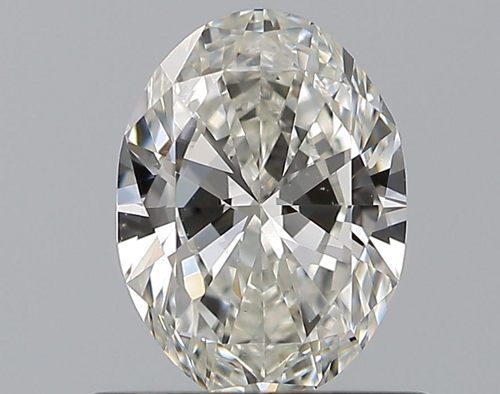 0.7 carat H-VS1 Natūralus Oval Deimantas (1)