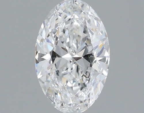 0.5 carat D-SI1 Natūralus Oval Deimantas (1)