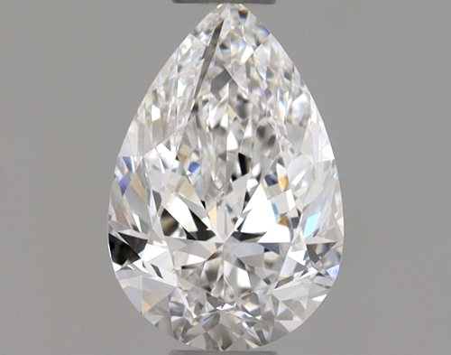 0.5 carat D-VS1 Natūralus Pear Deimantas (1)