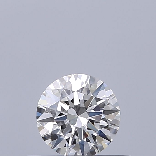 0.37 carat F-VVS1 Excellent cut Natūralus Round Deimantas (1)