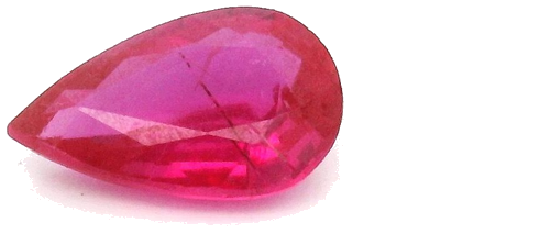 0.45 carat RED Pear Rubinas (1)