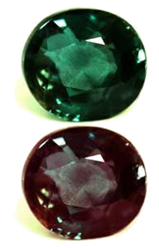 0.42 carat GREEN Oval Alexandrite (1)