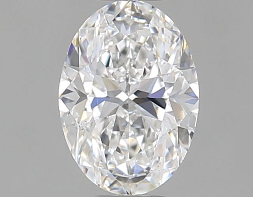 0.5 carat E-VS2 Natūralus Oval Deimantas (1)