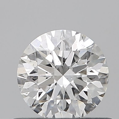 0.52 carat F-SI2 Excellent cut Natūralus Round Deimantas (1)