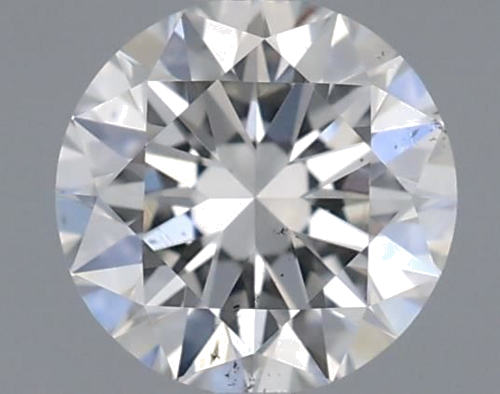 0.37 carat G-SI1 Excellent cut Natūralus Round Deimantas (1)