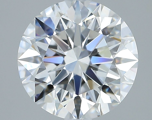 2.09 carat F-VVS1 Excellent cut Natūralus Round Deimantas (1)