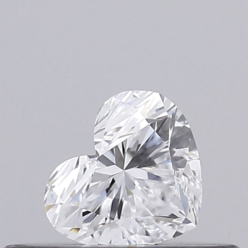 0.18 carat D-VVS1 Natūralus Heart Deimantas (1)
