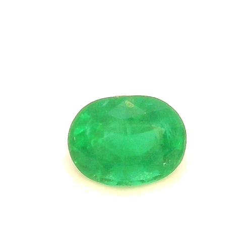 0.41 carat GREEN Oval Smaragdas (1)