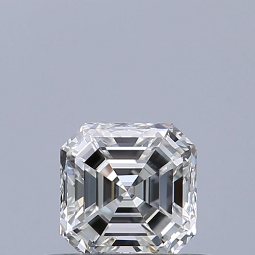 0.41 carat F-VVS1 Natūralus Asscher Deimantas (1)