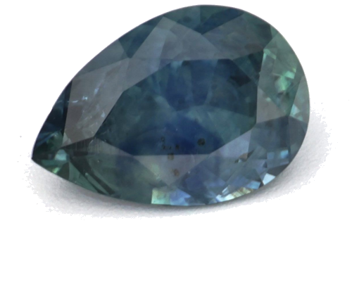 0.61 carat GREEN Pear Safyras (1)