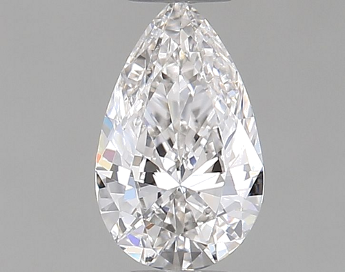 0.26 carat F-VVS2 Natūralus Pear Deimantas (1)