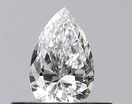 0.35 carat E-VS2 Natūralus Pear Deimantas (1)