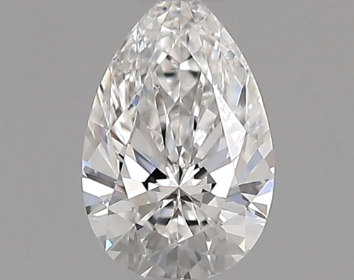 0.3 carat E-VS1 Natūralus Pear Deimantas (1)