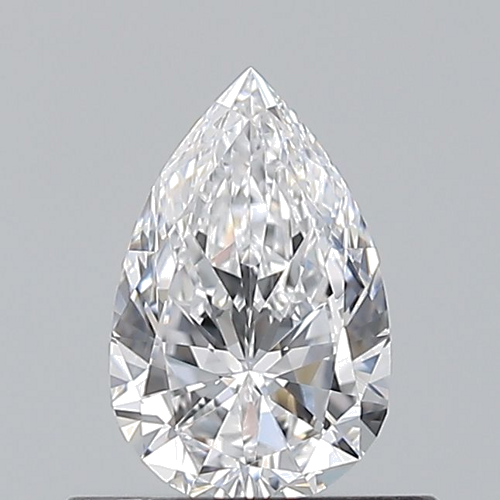 0.5 carat D-IF Natūralus Pear Deimantas (1)