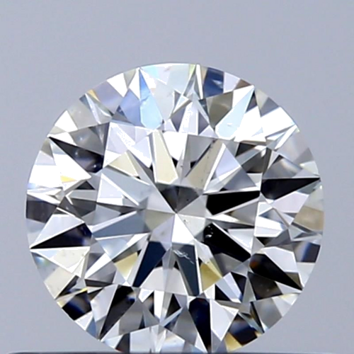 0.5 carat H-SI1 Excellent cut Natūralus Round Deimantas (1)