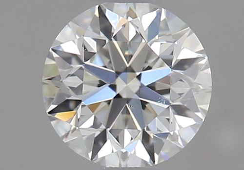 0.5 carat G-VVS2 Very Good cut Natūralus Round Deimantas (1)