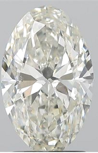 2.01 carat I-SI1 Natūralus Oval Deimantas (1)