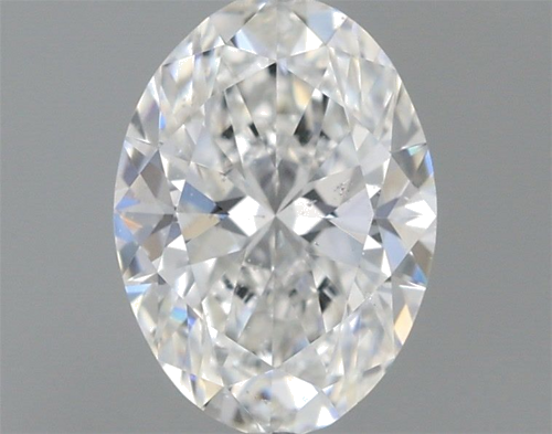 0.53 carat F-SI2 Natūralus Oval Deimantas (1)