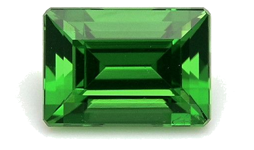 0.62 carat GREEN Baguette Tourmaline (1)
