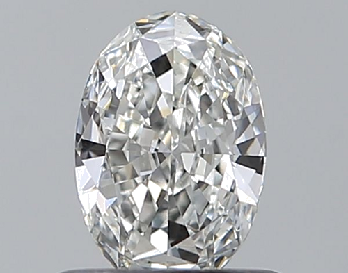0.5 carat G-VS2 Natūralus Oval Deimantas (1)