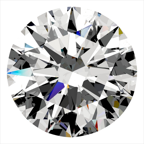 0.31 carat D-VVS1 Excellent cut Natūralus Round Deimantas (1)