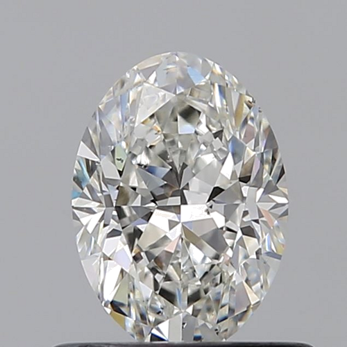 0.63 carat G-SI1 Natūralus Oval Deimantas (1)