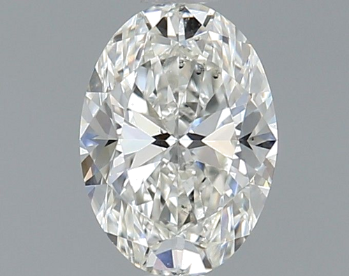 0.9 carat I-SI1 Natūralus Oval Deimantas (1)