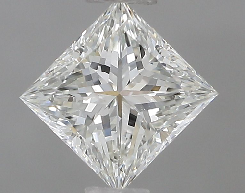 0.7 carat I-SI1 Natūralus Princess Deimantas (1)