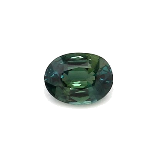 0.44 carat GREEN BRILLIANTSTEP cut Oval Safyras (1)