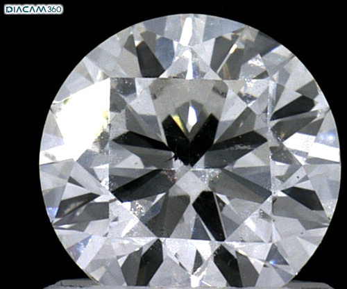 0.9 carat F-SI1 Very Good cut Natūralus Round Deimantas (1)