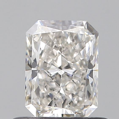 0.59 carat G-VVS2 Natūralus Radiant Deimantas (1)