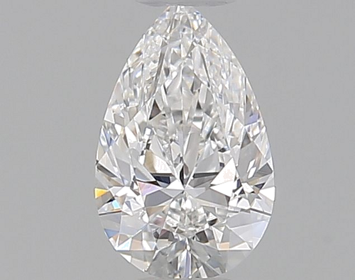 0.3 carat E-VS1 Natūralus Pear Deimantas (1)