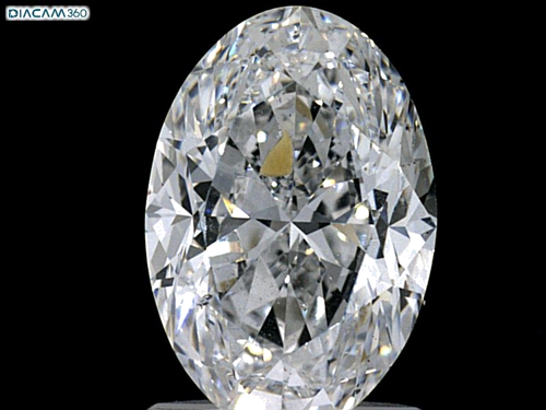 1.8 carat D-VS2 Natūralus Oval Deimantas (1)