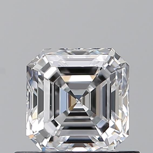 0.7 carat D-VS2 Natūralus Asscher Deimantas (1)