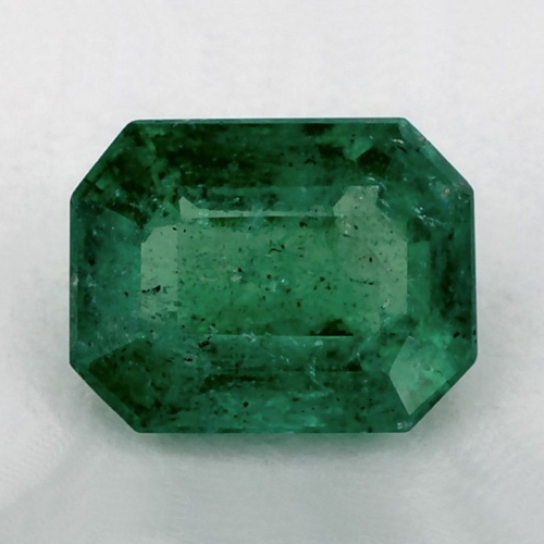 1.71 carat GREEN Octagonal Smaragdas (1)