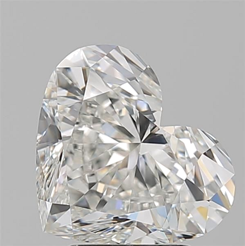 3.01 carat H-VVS2 Natūralus Heart Deimantas (1)