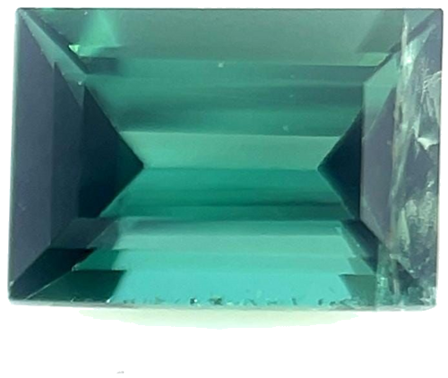 0.46 carat GREEN Baguette Tourmaline (1)