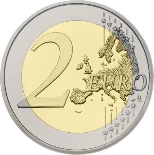 2022 Malta Women, Peace and Security €2 coin in a bank box (5)