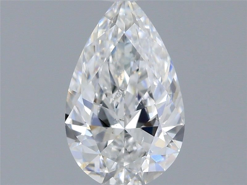 0.5 carat E-SI2 Natūralus Pear Deimantas (1)
