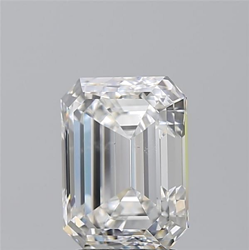 3.51 carat F-SI1 Natūralus Emerald Deimantas (1)