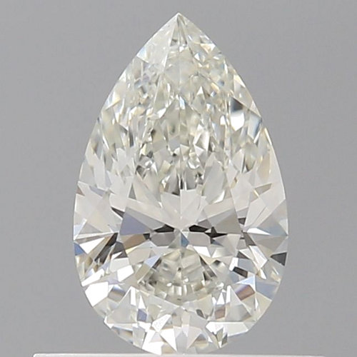 0.5 carat J-SI1 Natūralus Pear Deimantas (1)