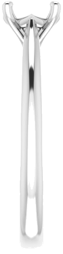 Sužadėtuvių Žiedas „Solitaire“ 950 Platinos Round 6mm (4)