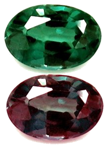 0.18 carat GREEN Oval Alexandrite (1)