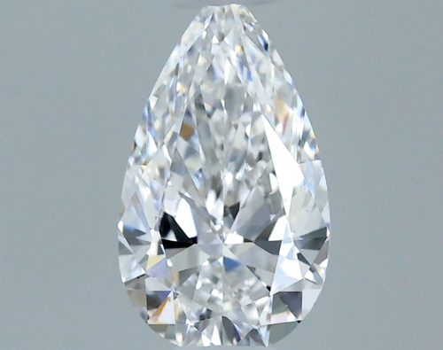 0.31 carat D-VS1 Natūralus Pear Deimantas (1)