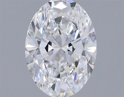 0.51 carat D-VS2 Natūralus Oval Deimantas (1)