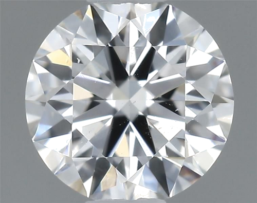 0.32 carat F-SI2 Excellent cut Natūralus Round Deimantas (1)