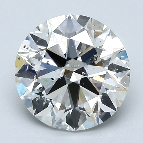 2.01 carat J-SI2 Excellent cut Natūralus Round Deimantas (1)