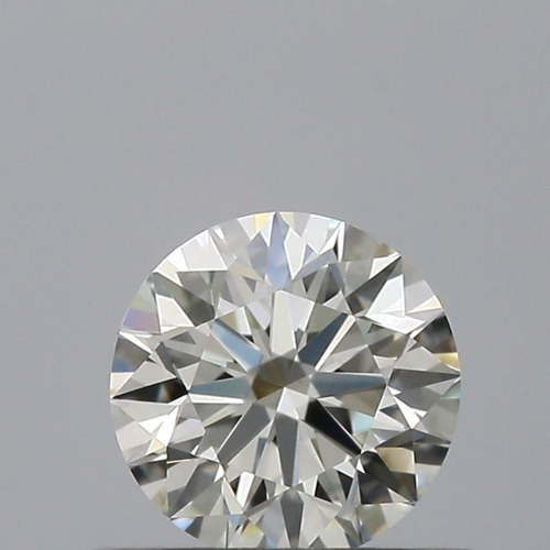 0.41 carat K-VVS2 Excellent cut Natūralus Round Deimantas (1)