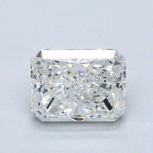 3.01 carat G-SI1 Natūralus Radiant Deimantas (1)